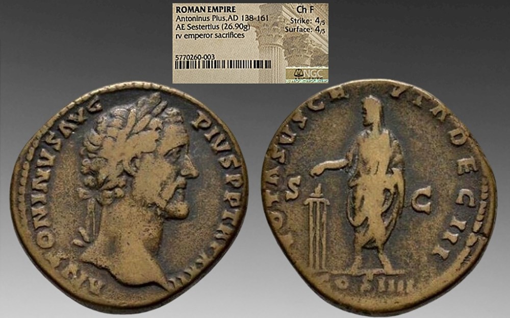 Antoninus Pius Sestertius