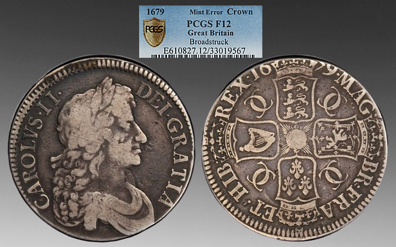 Charles II Silver Crown