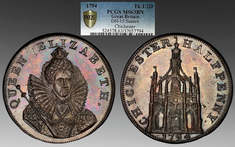 Chichester Conder Halfpenny