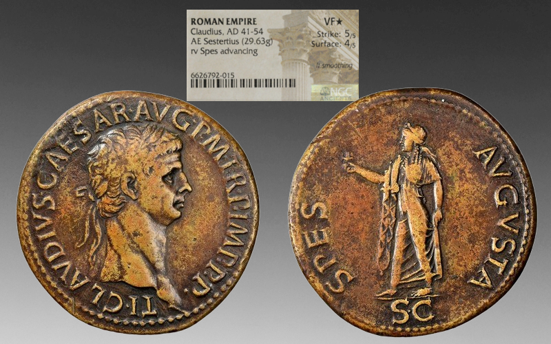 Claudius Sestertius
