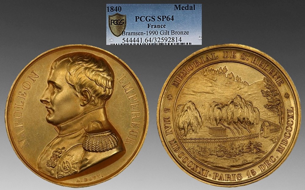 France Bovy Napoleon Medal