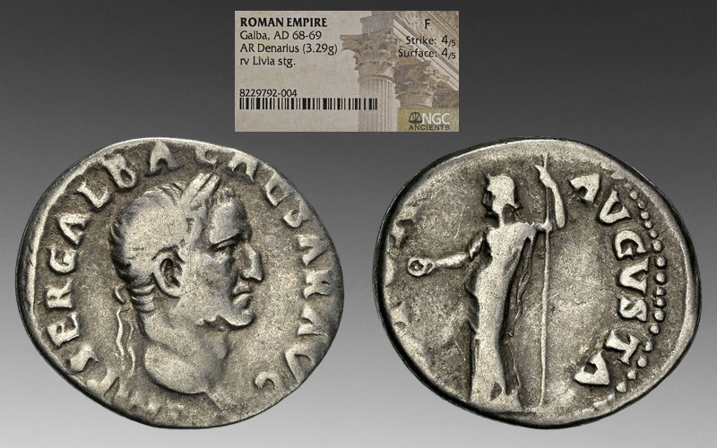 Galba Denarius
