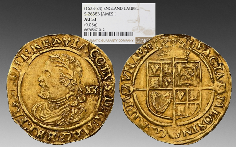 James I Gold Laurel