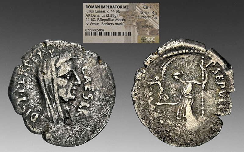 Julius Caesar Denarius