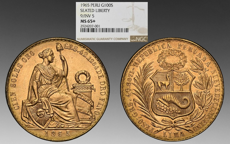 Peru Gold 100 Soles